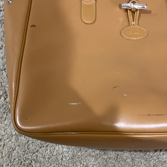 LONGCHAMP Medium Roseau Leather Tote  GUC - Picture 4 of 8